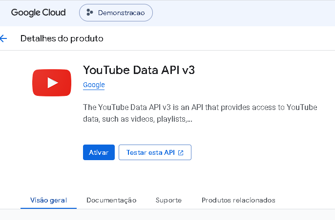 Tela do passo descrito abaixo