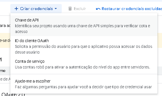 Tela do passo descrito abaixo