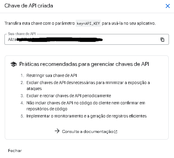 Tela do passo descrito abaixo